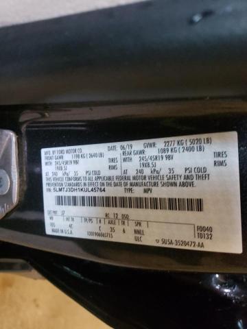 2019 LINCOLN MKC RESERV 5LMTJ3DH1KUL45764