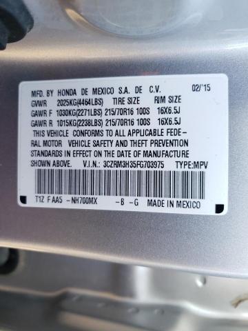 2015 HONDA CR-V 3CZRM3H35FG703975