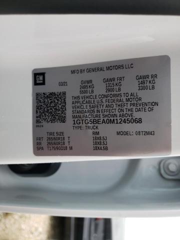 2021 GMC CANYON ELE 1GTG5BEA0M1245068