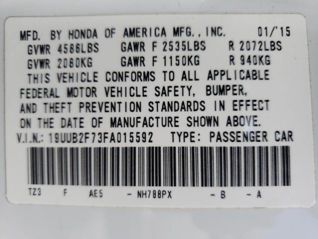 2015 ACURA TLX ADVANC 19UUB2F73FA015592