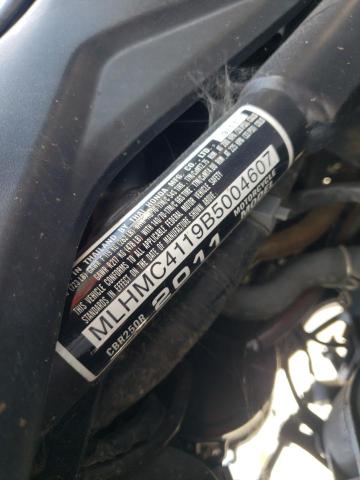 2011 HONDA CBR250R MLHMC4119B5004607