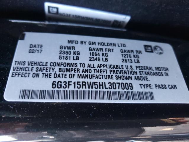 2017 CHEVROLET SS 6G3F15RW5HL307009