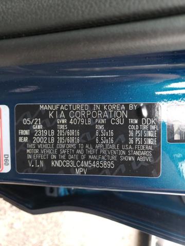 2021 KIA NIRO LX KNDCB3LC4M5485895