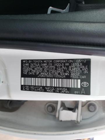 2012 TOYOTA 1 TON TRUC JTDKDTB30C1005624