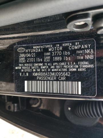 2021 HYUNDAI VENUE SE KMHRB8A33MU095642