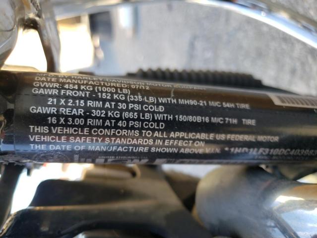 2013 HARLEY-DAVIDSON XL1200 V 1HD1LF310DC403983