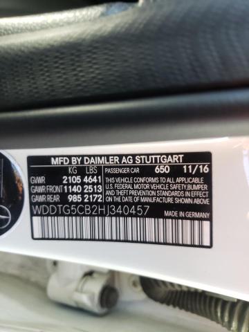 2017 MERCEDES-BENZ GLA 45 AMG WDDTG5CB2HJ340457