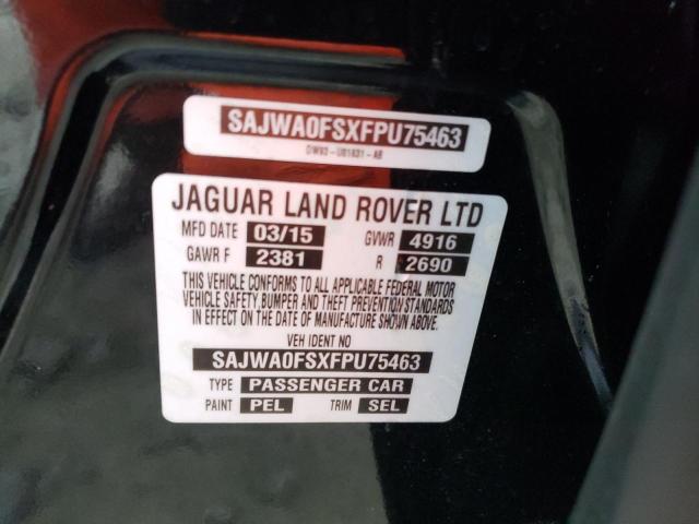 2015 JAGUAR XF 2.0T PR SAJWA0FSXFPU75463