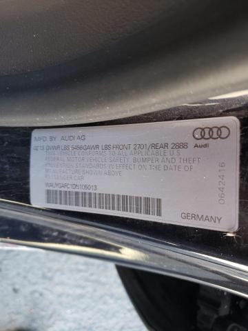 2013 AUDI A7 PREMIUM WAUYGAFC1DN105013
