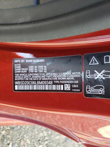2020 BMW M8 WBSDZ0C06LBM09348