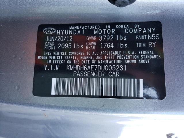 2013 HYUNDAI ELANTRA CO KMHDH6AE7DU005231