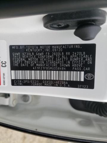 2021 TOYOTA AVALON TRD 4T1FZ1FB5MU058484