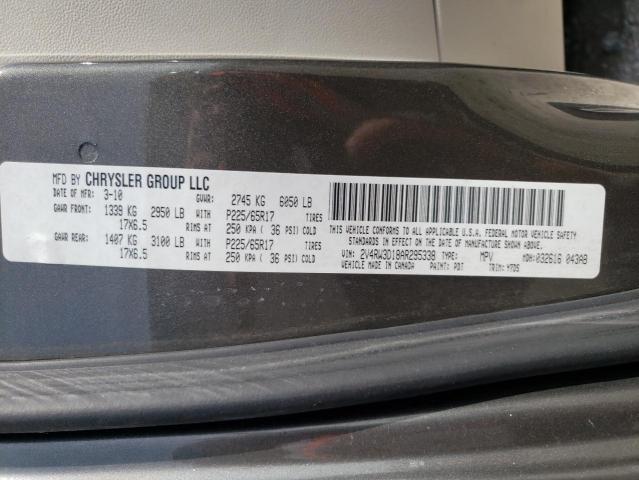 2010 VOLKSWAGEN ROUTAN 2V4RW3D18AR295338