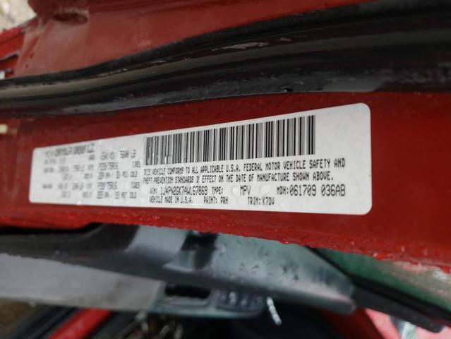 2010 JEEP LIBERTY SP 1J4PN2GK7AW167869