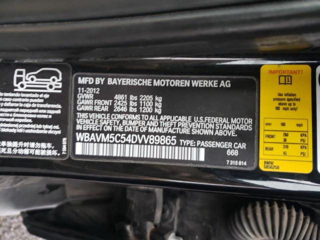 2013 BMW X1 XDRIVE3 WBAVM5C54DVV89865