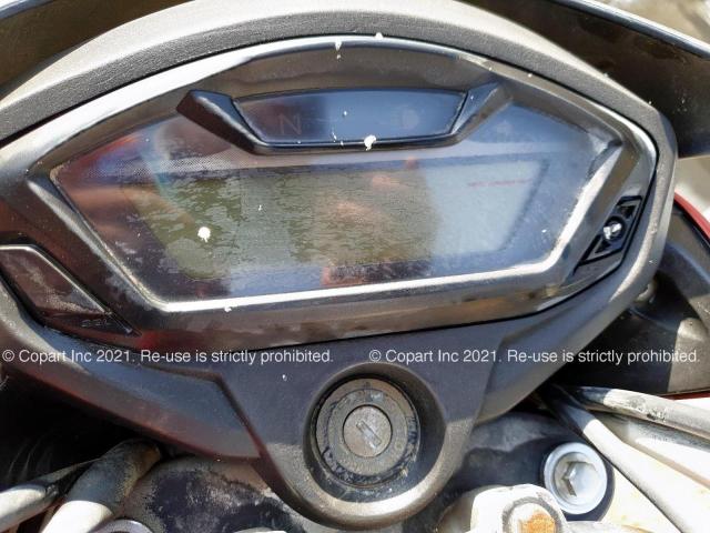 VIN: ME4KC2032G8002807 Auction: COPART UAE Lot: 63960401 Location: DUBAI INDUSTRIAL CITY - DUBAI ME4KC2032G8002807 HONDA UNICORN 2016 RED Photo 8