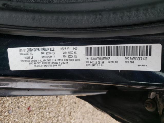 2011 DODGE AVENGER EX 1B3BD4FB9BN578957