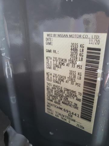 2021 NISSAN ROGUE SL 5N1AT3CA4MC695441