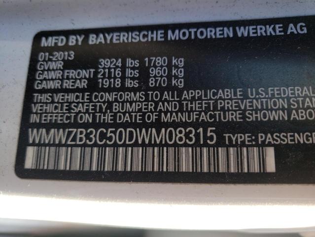 2013 MINI COOPER COU WMWZB3C50DWM08315