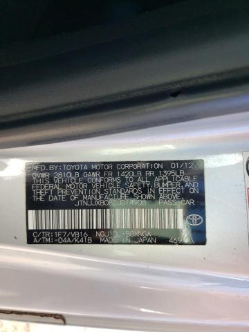 2012 TOYOTA SCION IQ JTNJJXB08CJ014908