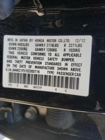 2014 ACURA RLX TECH JH4KC1F51EC000716