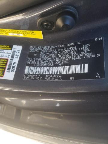 2010 TOYOTA SIENNA CE 5TDKK4CC1AS323617
