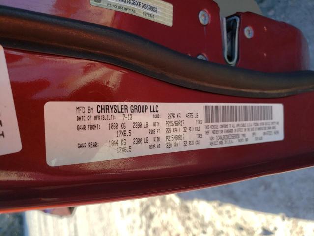 2014 JEEP PATRIOT LI 1C4NJRCBXED569958