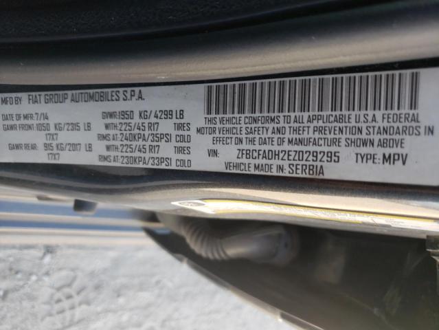 2014 FIAT 500L TREKK ZFBCFADH2EZ029295