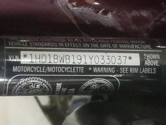 2001 HARLEY-DAVIDSON FLSTCI 1HD1BWB191Y033037