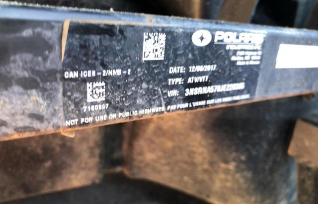 2018 POLARIS RANGER CRE 3NSRNA570JE228365