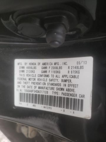 2013 ACURA TL TECH 19UUA8F54DA017109