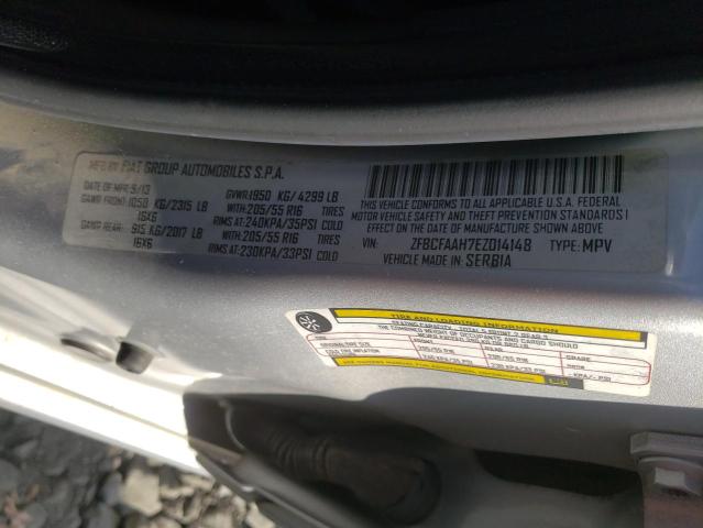 2014 FIAT 500L POP ZFBCFAAH7EZ014148