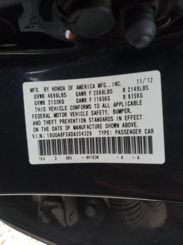 2013 ACURA TL TECH 19UUA8F58DA004329