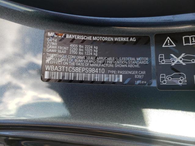 2014 BMW 428 XI SUL WBA3T1C58EPS98410