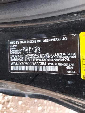 2012 BMW 650 I WBALX3C50CDV77364