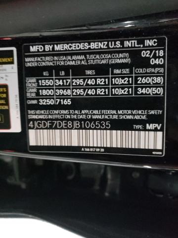 2018 MERCEDES-BENZ GLS 550 4M 4JGDF7DE8JB106535