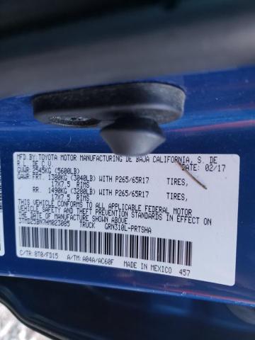 2017 TOYOTA TACOMA DOU - 3TMDZ5BN7HM023085