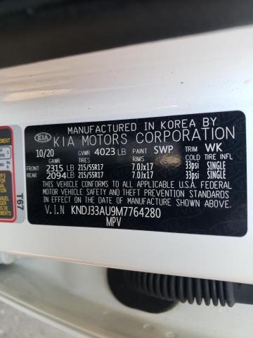 2021 KIA SOUL EX KNDJ33AU9M7764280