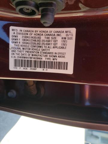 2015 HONDA CRV 2HKRM4H78FH638464