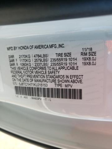 2019 ACURA RDX ADVANC 5J8TC1H71KL015153