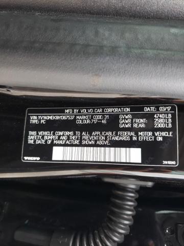 2017 VOLVO V60 T5 PRE YV140MEK8H1367537