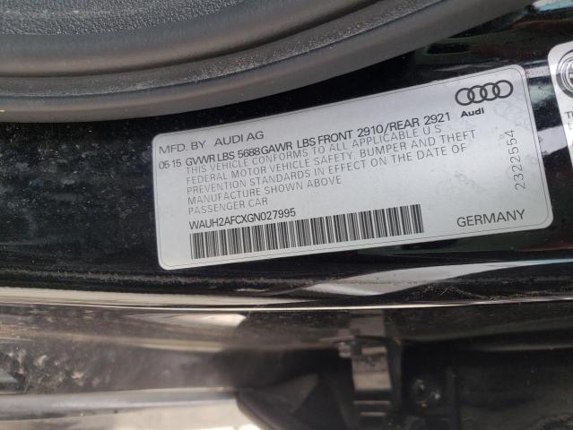 2016 AUDI S6 PRESTIG WAUH2AFCXGN027995
