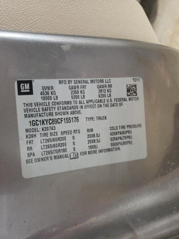 2012 CHEVROLET K1500HD SI 1GC1KYC89CF155176