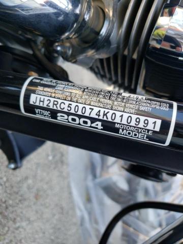 2004 HONDA VT750 C JH2RC50074K010991