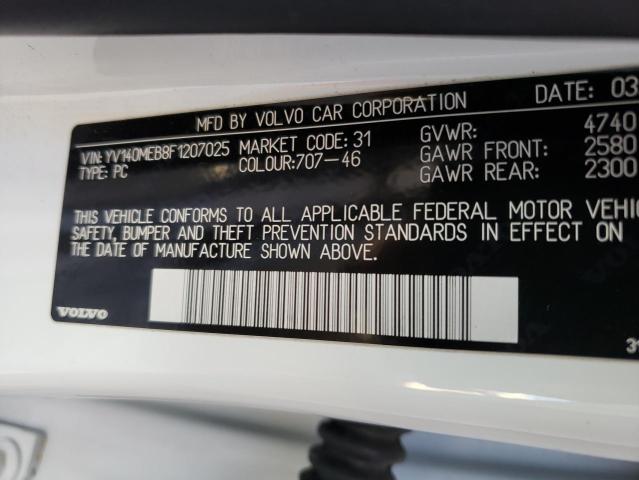 2015 VOLVO V60 PREMIE YV140MEB8F1207025