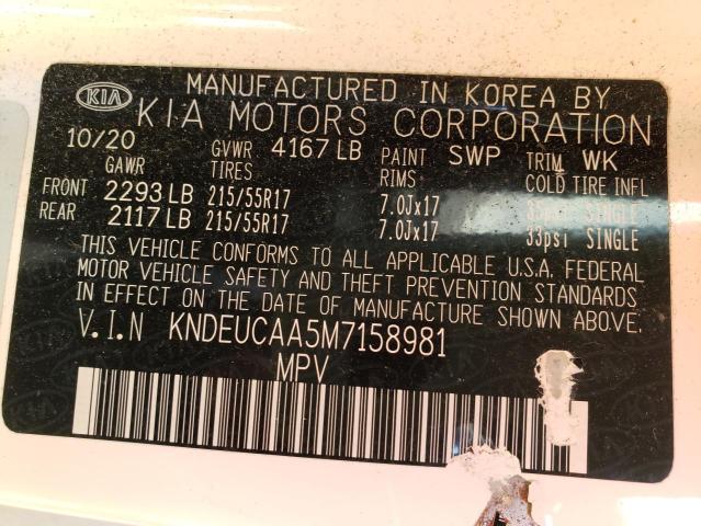 2021 KIA SELTOS S KNDEUCAA5M7158981