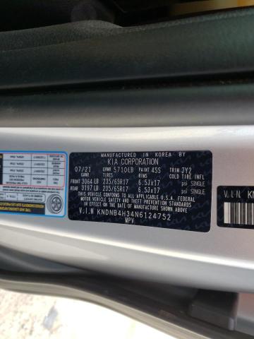 2022 KIA CARNIVAL L KNDNB4H34N6124752