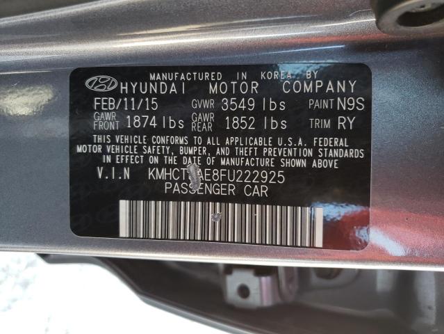 2015 HYUNDAI ACCENT GS KMHCT5AE8FU222925