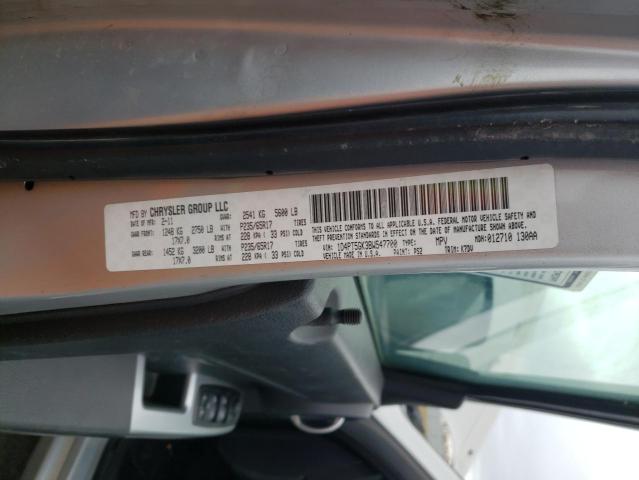 2011 DODGE NITRO SXT 1D4PT5GK3BW547700
