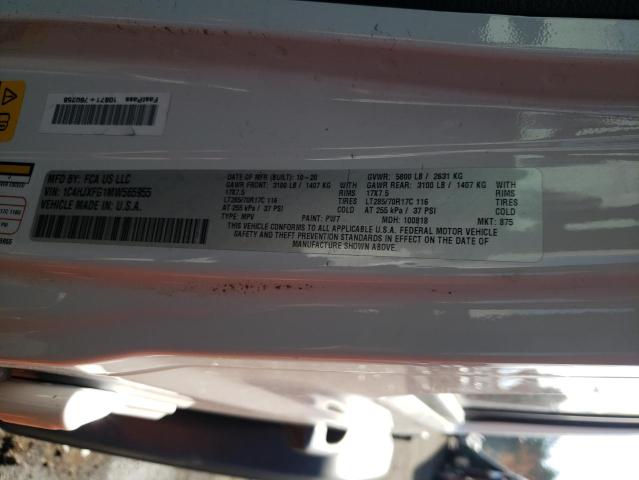 1C4HJXFG1MW565955 Jeep Wrangler Unlimited Rubicon